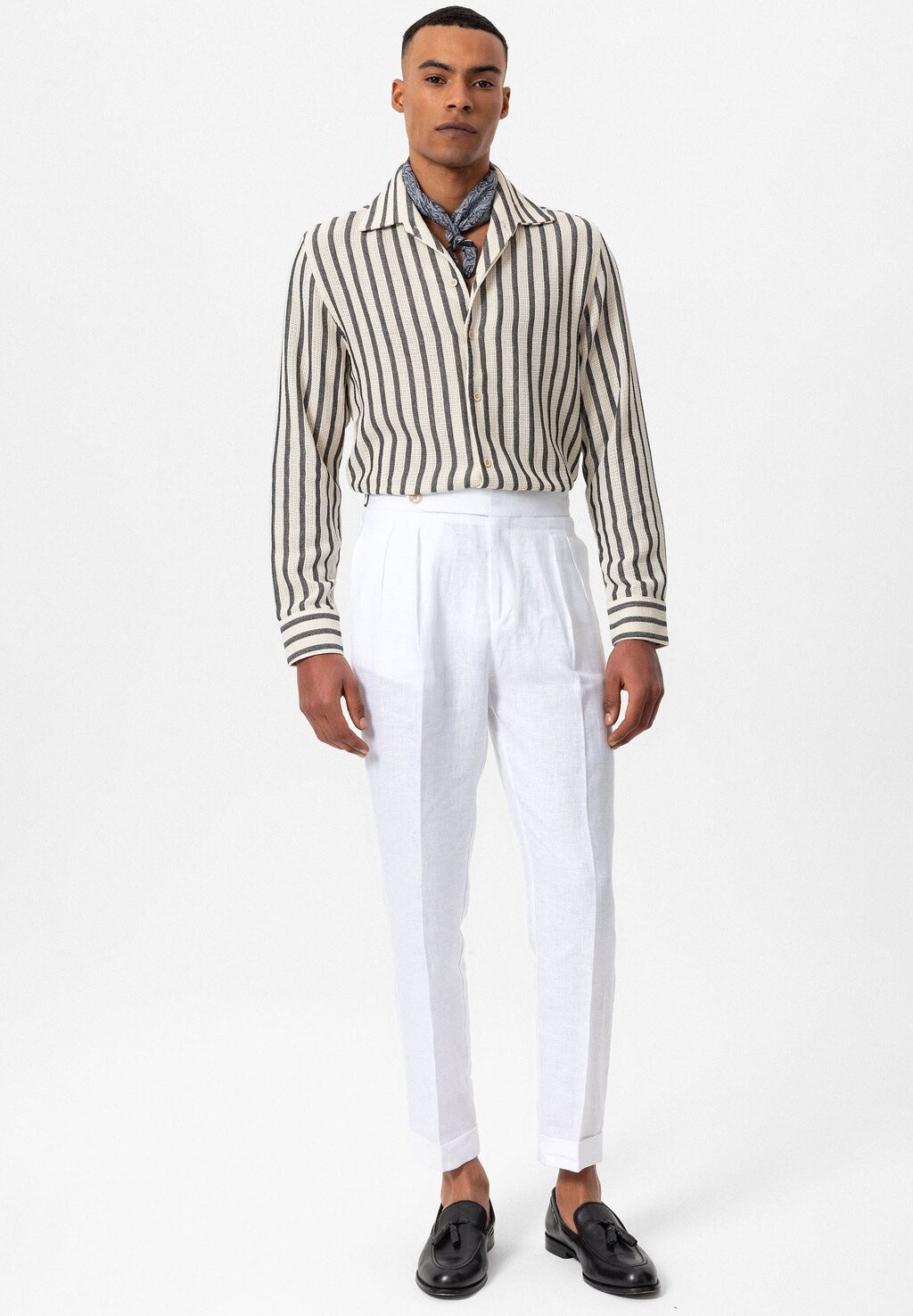 

Рубашка TOKYO STRIPED LONG SLEEVE Antioch, черный