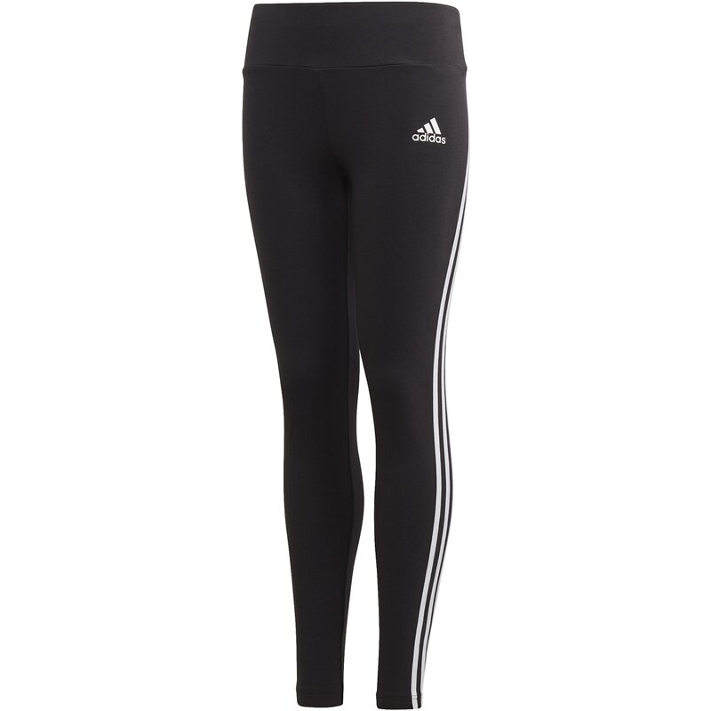 

Хлопковые колготки с тремя полосками Adidas, черный