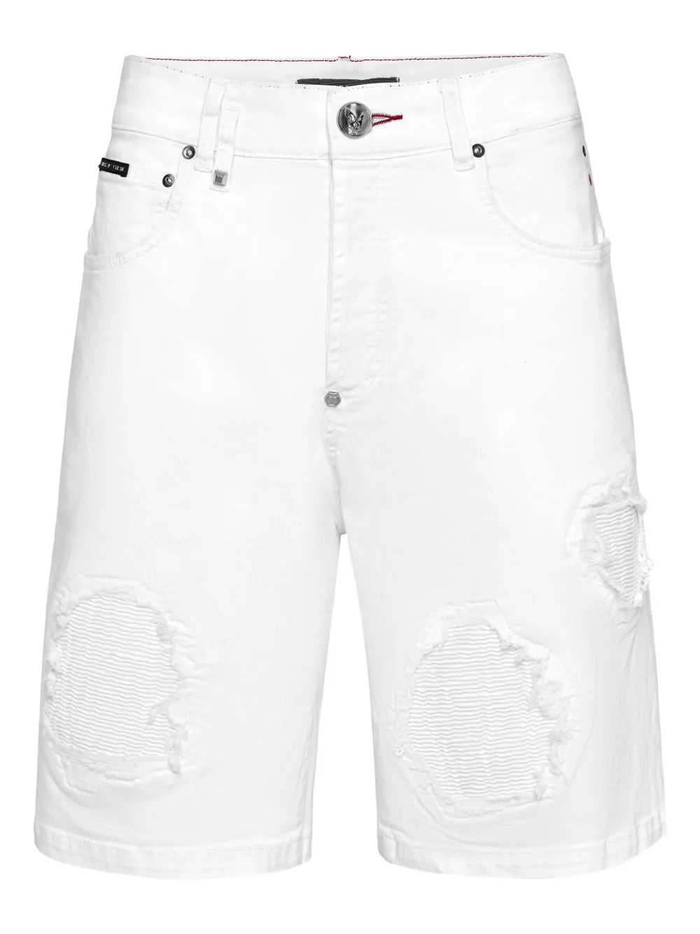 

Шорты Formentera Skulls Philipp Plein, белый