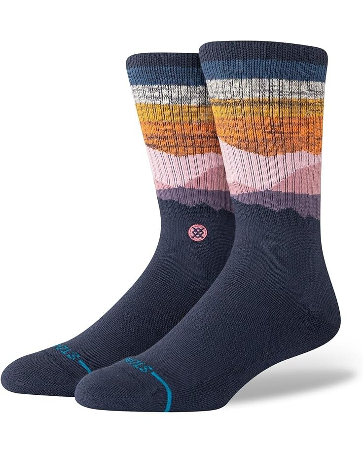 

Носки Unisex Stance Saddleback Crew, темно-синий