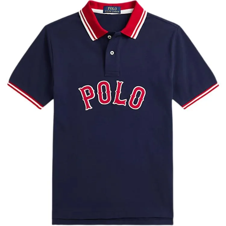 Polo Ralph Lauren Футболка FW24 Marine Blue Kids' — фото 3