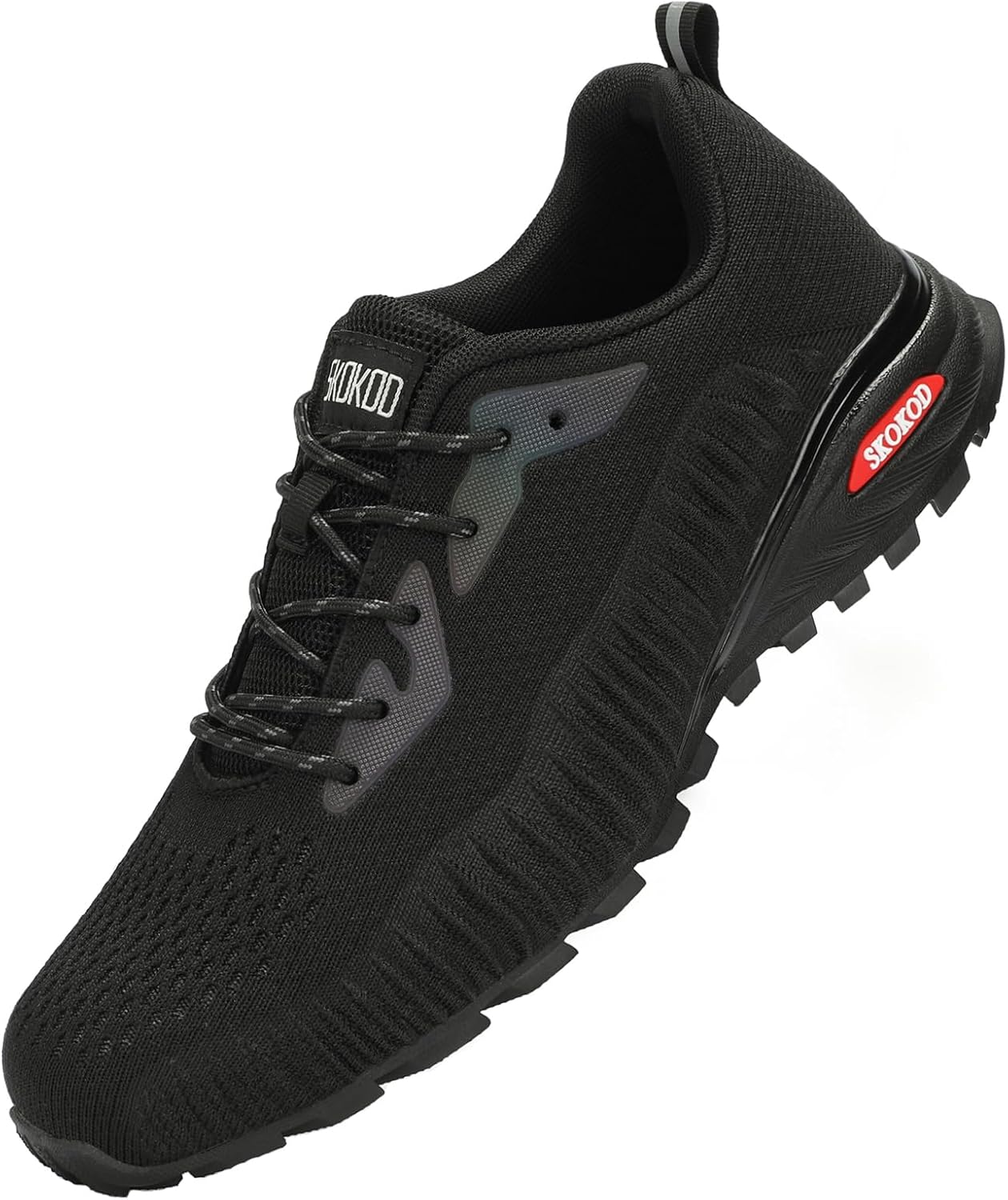 

Мужские кроссовки с металлическим носком, композитная защита, удобные, защищенные от проколов, легкие и непробиваемые кроссовки Skokod, черный
