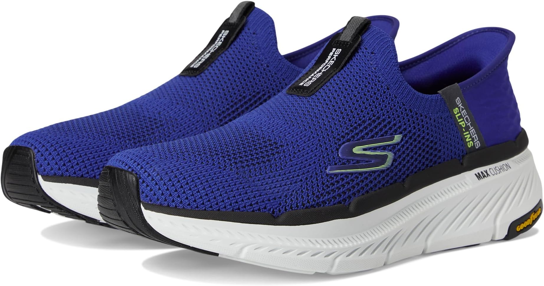 

Кроссовки SKECHERS Hands Free Slip-Ins - Max Cushion Premier 2.0, цвет Blue/Black