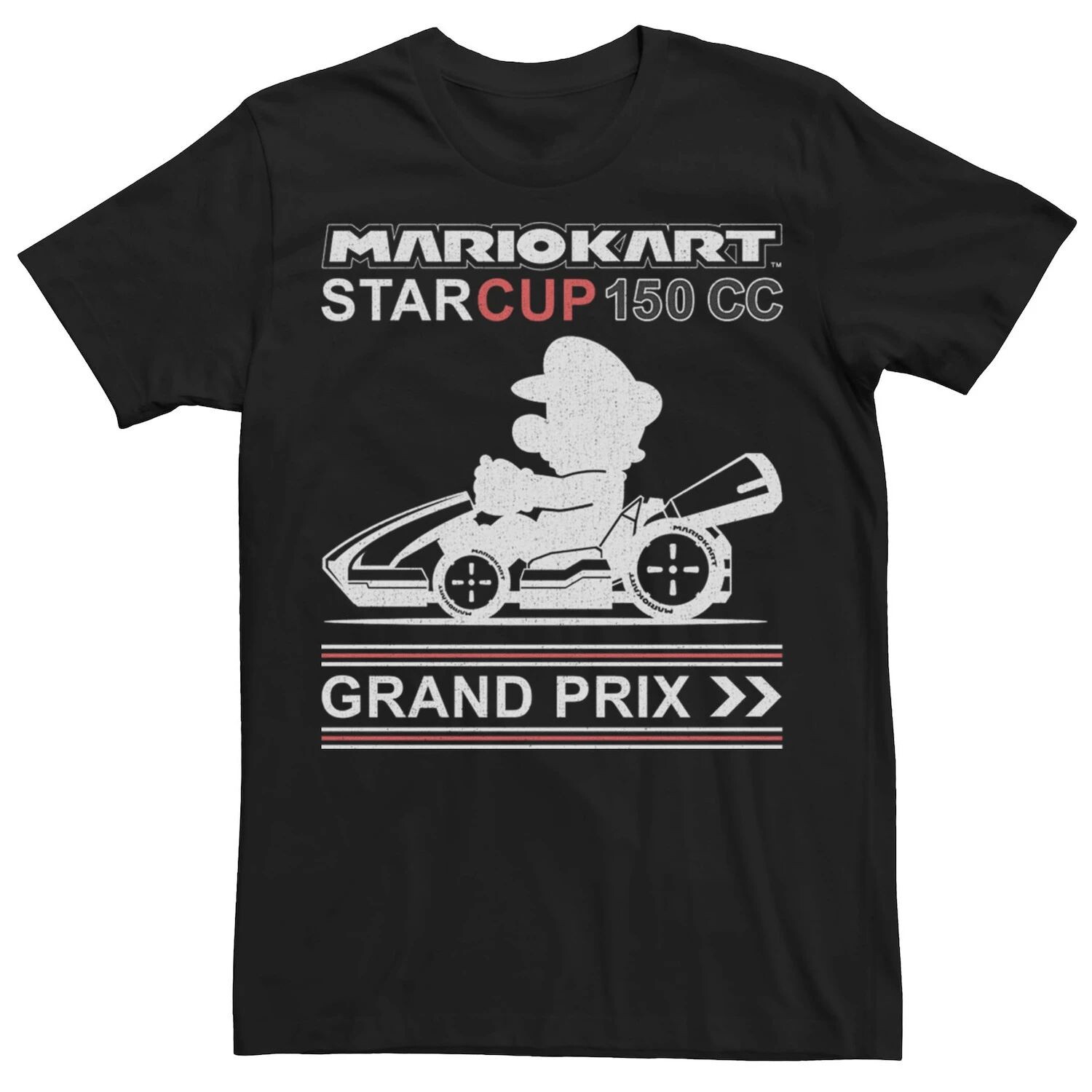 

Мужская футболка Mario Kart Star Cup 150 CC Grand Prix Licensed Character