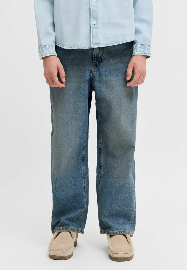Extra jjiron jjoriginal noos джинсы свободного кроя Jack & Jones Junior, Blue Denim — фото 2