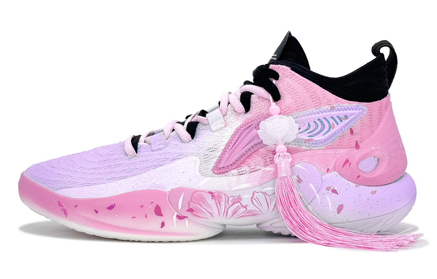 

Баскетбольные кроссовки YuShuai 18 Basketball Shoes Men Mid-Top Pink Lining