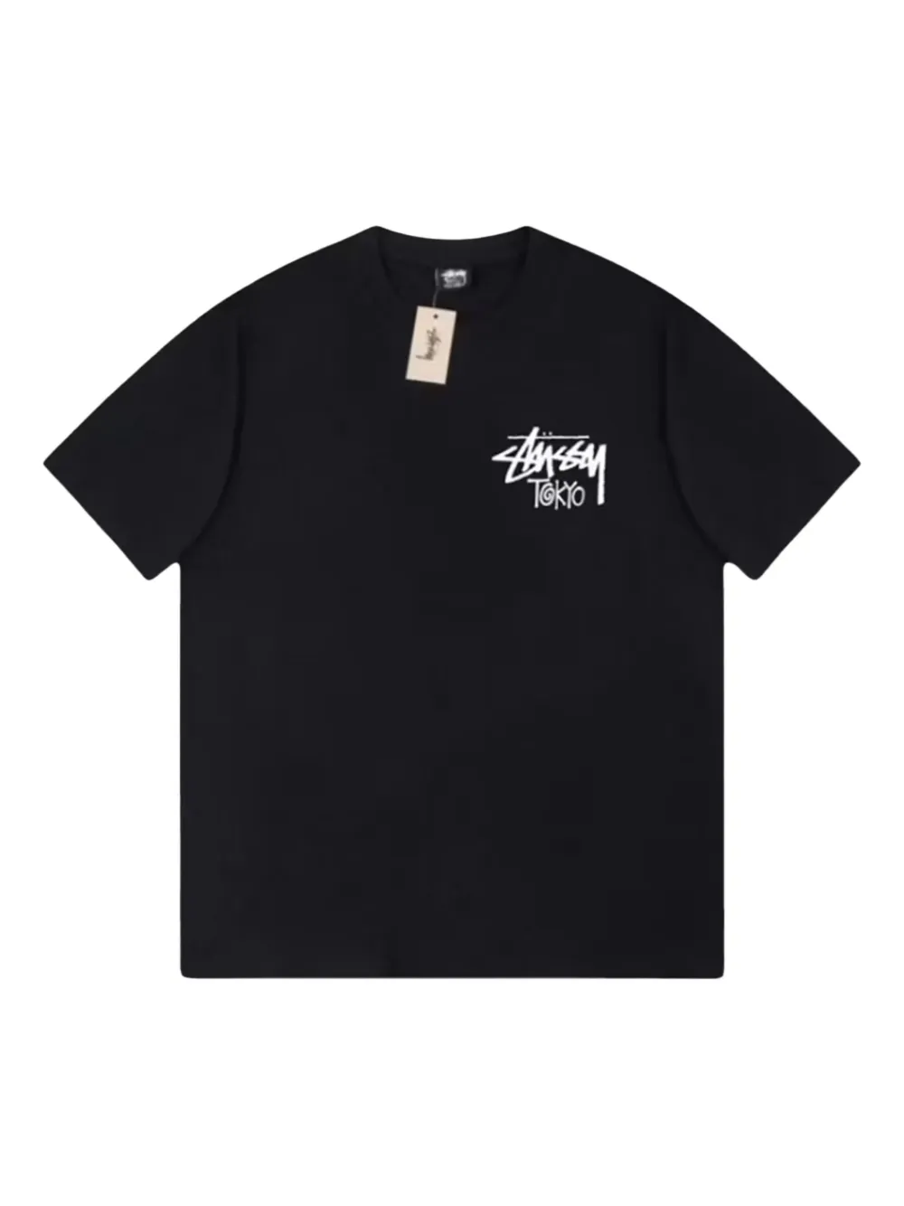 

Футболка Stadium Tokyo Stock Black Stüssy, черный