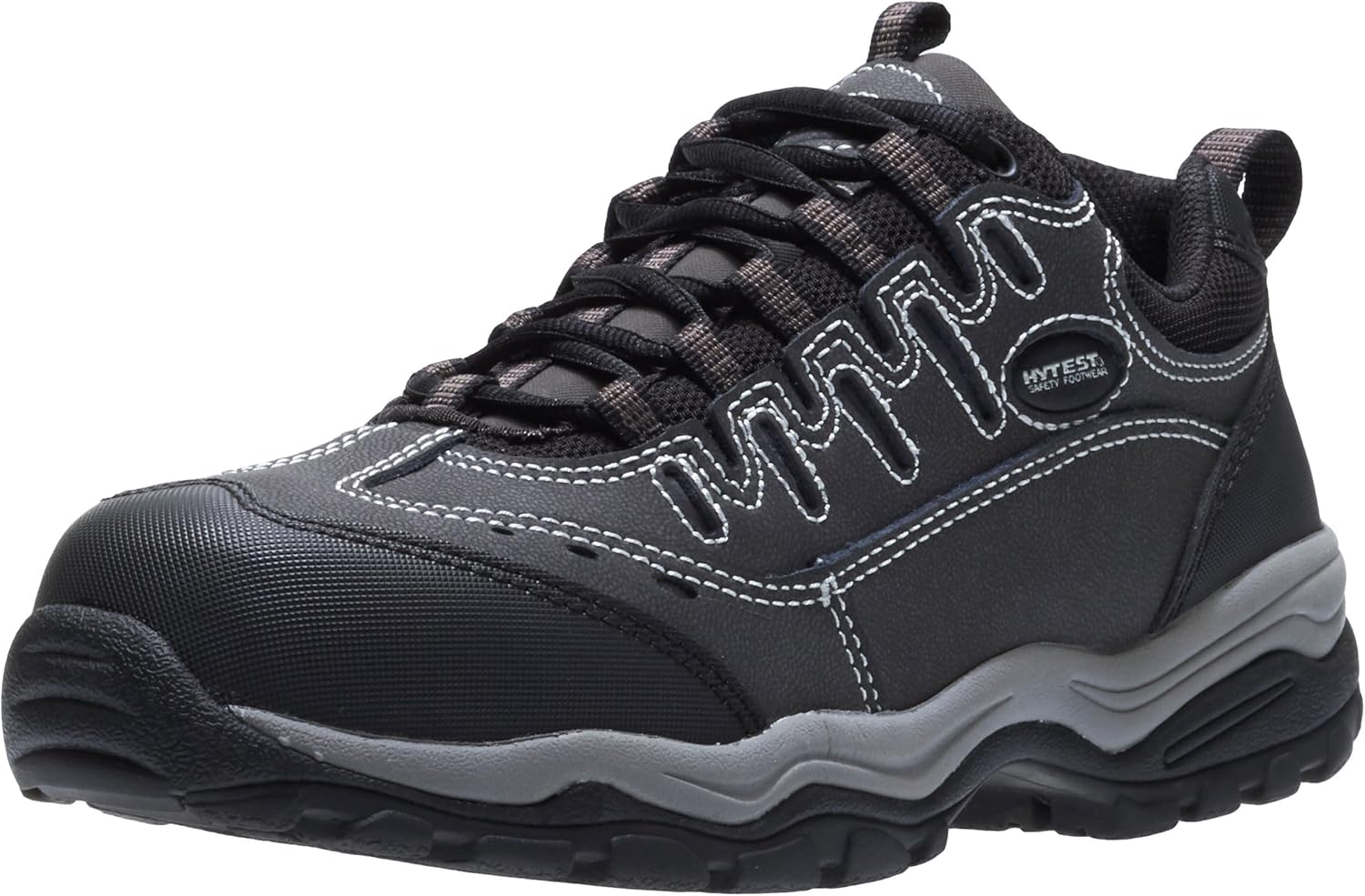 

Кроссовки, мужские, защитный носок, антискользящие, спортивные оксфорды Hytest, черный