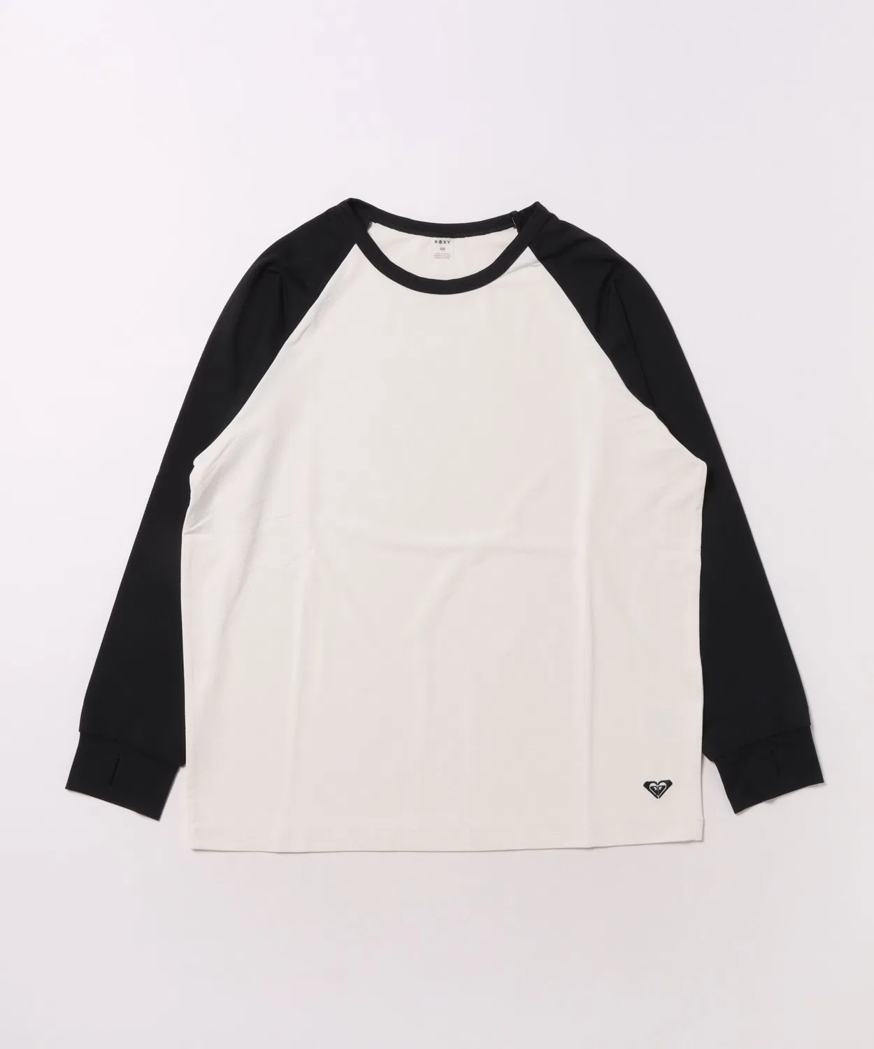 Детская длинная рашгарда ROXY MINI SOLSHADE L/S, черная