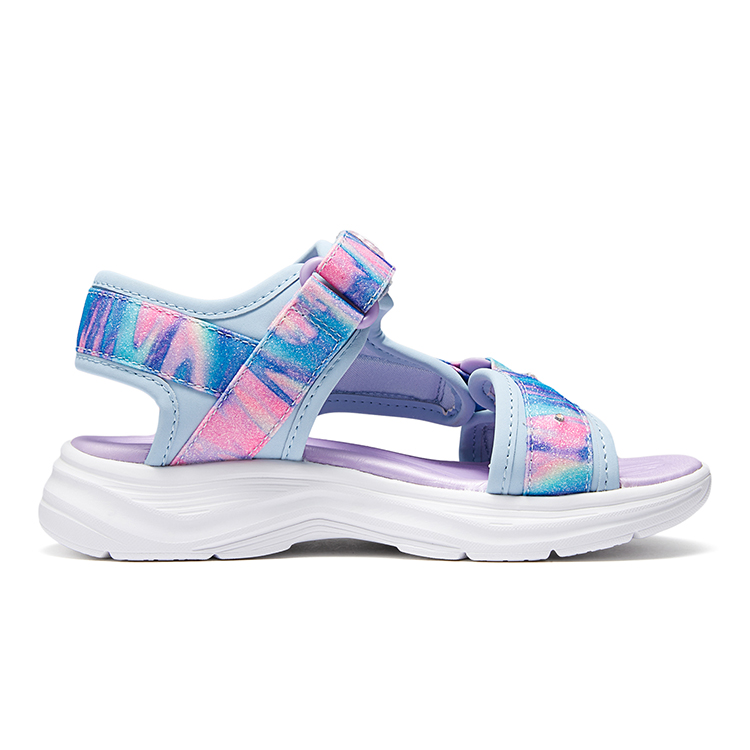 Детские сандалии Skechers, фиолетовый/синий/розовый — фото 2