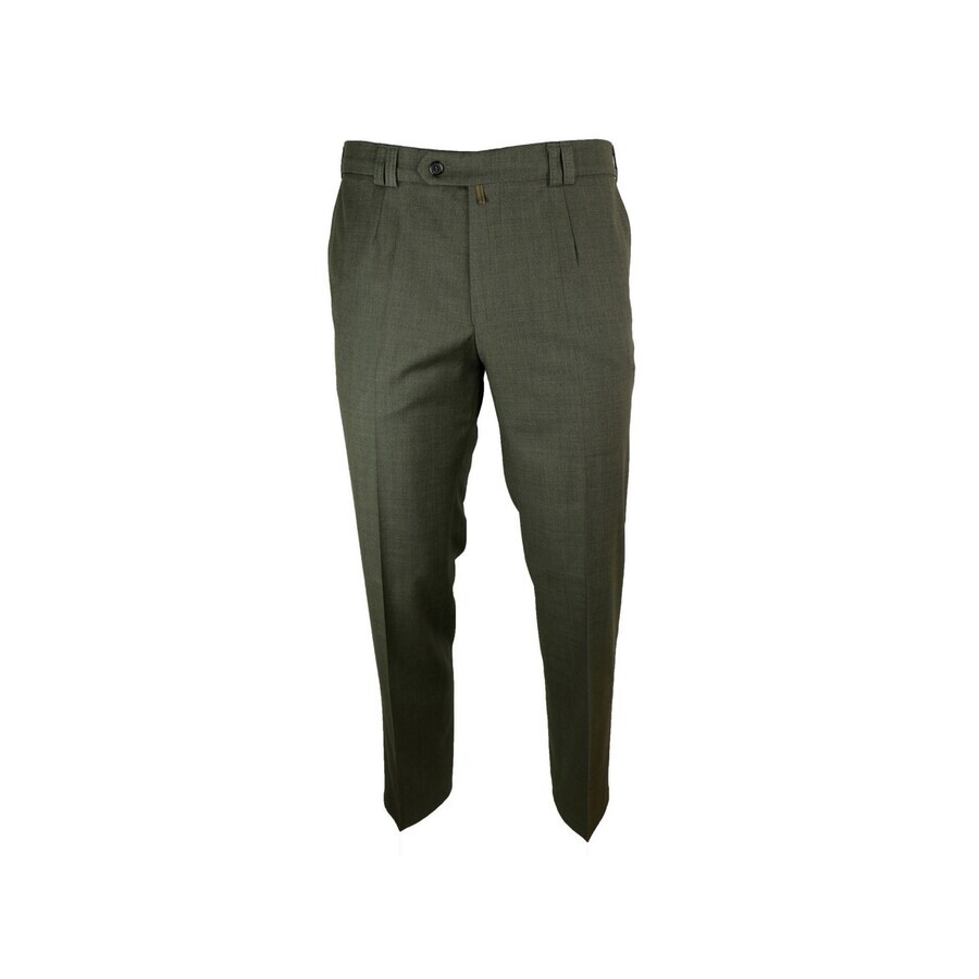 

Костюмные брюки MURK Slim fit Pleated Pants, темно-зеленый