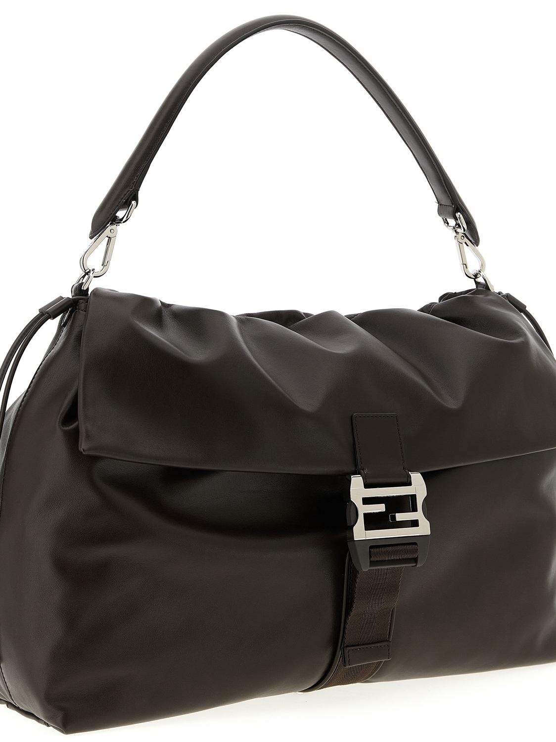 Сумка Fendi Flux Maxi Messanger FENDI, коричневый — фото 3
