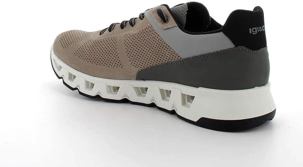 Мужские оксфордские кроссовки IGI&Co U.silko GTX, ореховый — фото 3