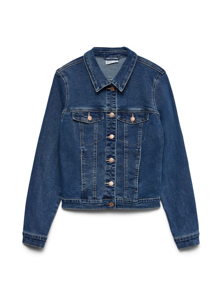 

Джинсовая куртка Vero Moda, Средне-синий деним