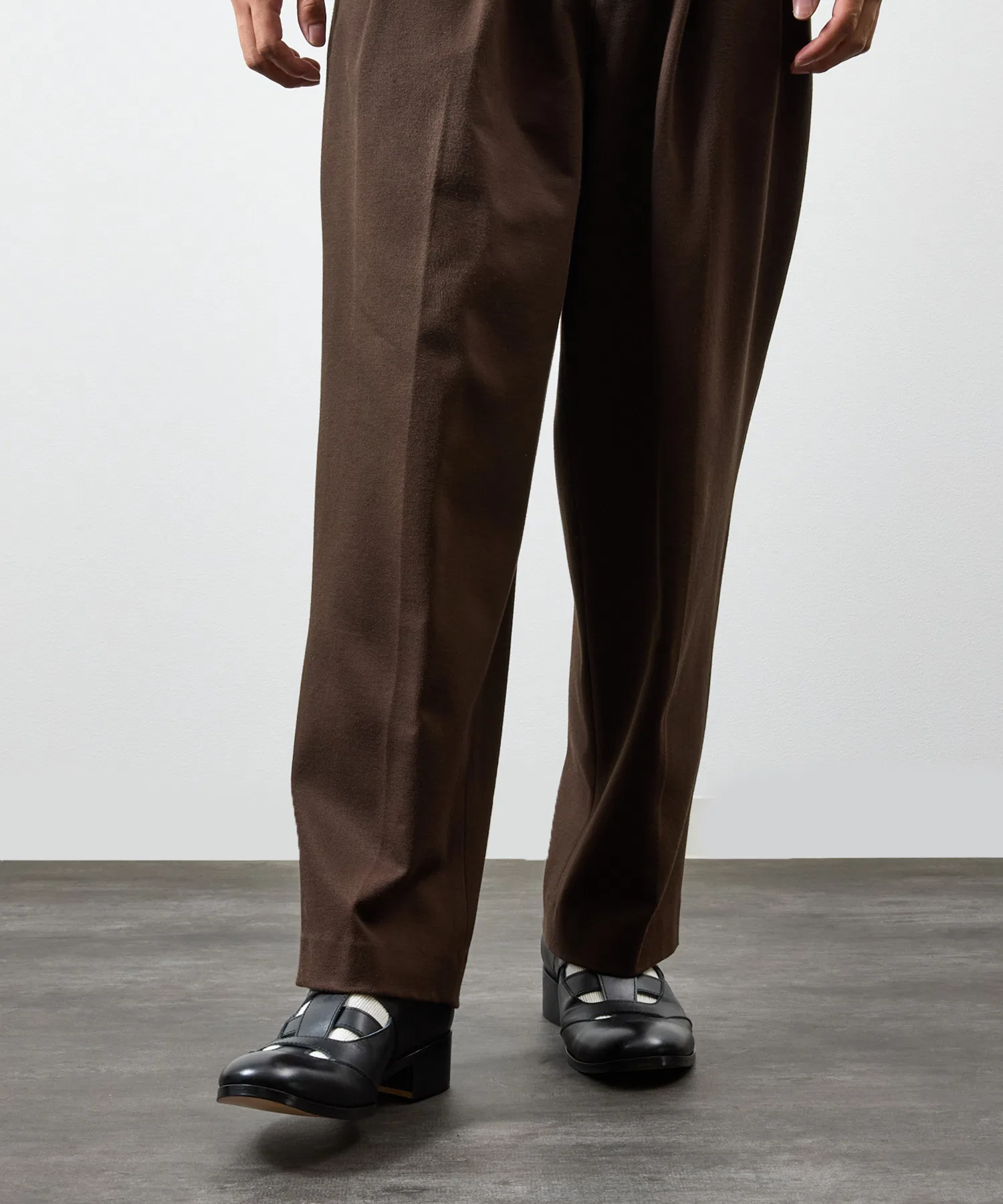 PADRONE / BL GURRKHA SHOES Кожаные туфли гуркхов, коровья кожа, сделано в Японии / PU8394-2010 — фото 2