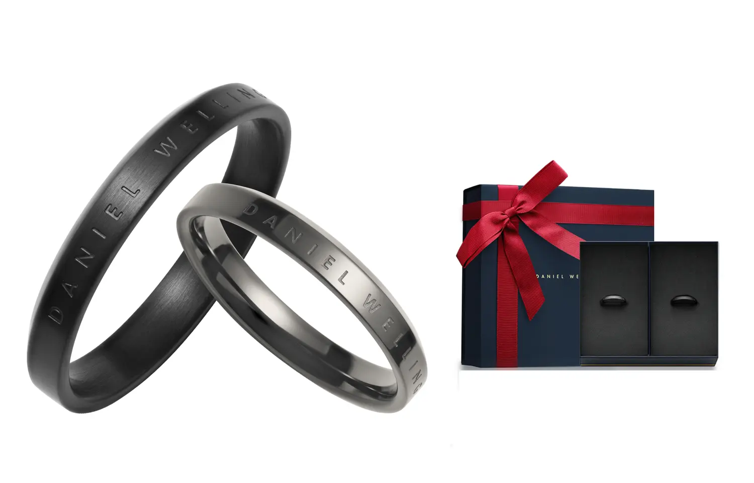 

DW/DanielWellington Кольца Daniel Wellington Alloy Unisex Space Gray, Glossy Black