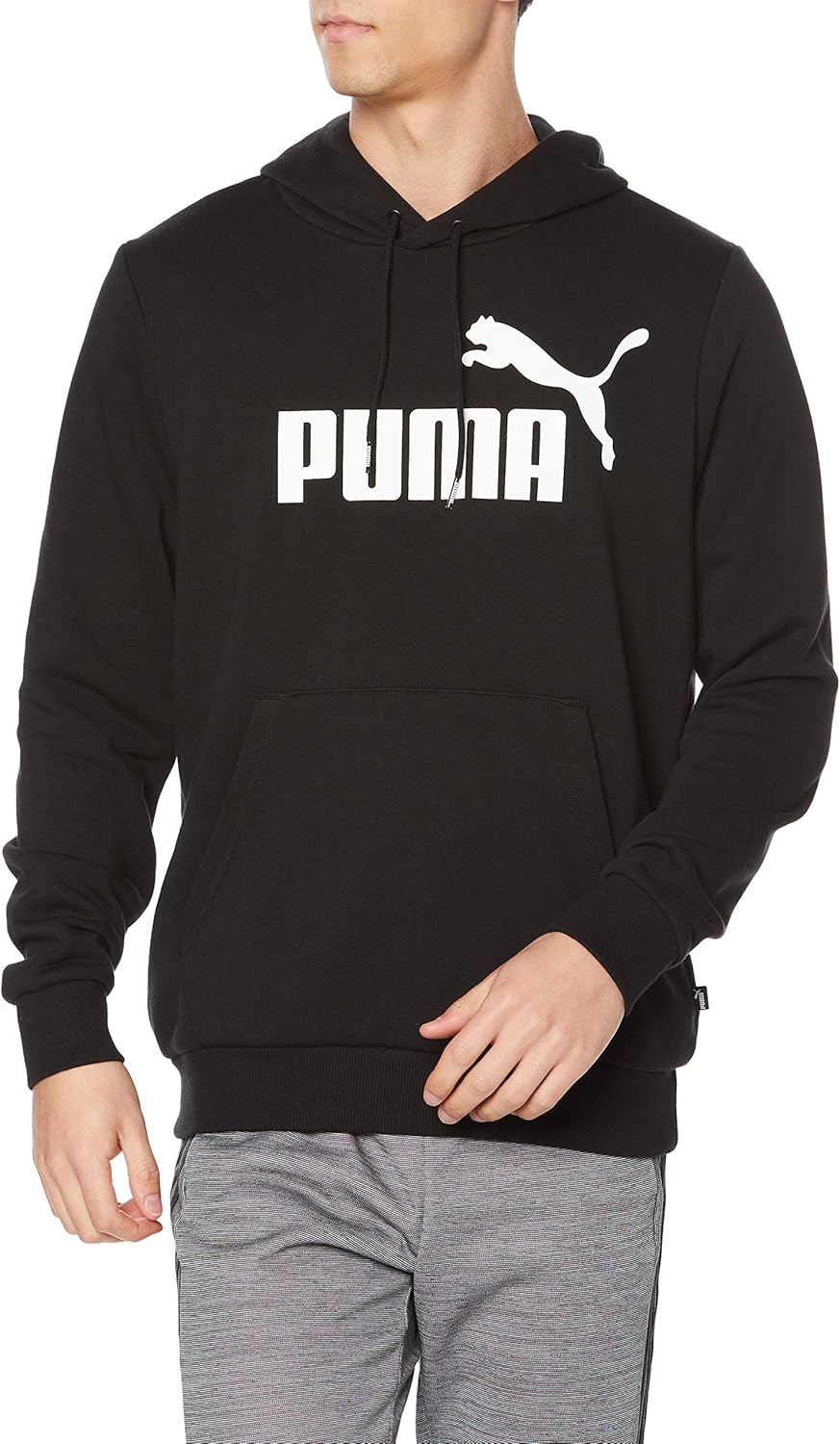 

Мужская толстовка Puma ESS No. 1 Logo TR 687555, повседневная спортивная толстовка, черный