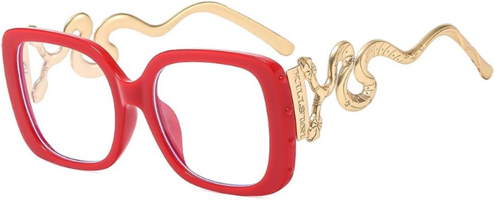 

Женские солнцезащитные очки 2027 года, модные, с змеиным принтом, для активного отдыха, стильные, с защитой от УФ-излучения UV400, для вечеринок, цвет C4, один размер MTZJH, One Color