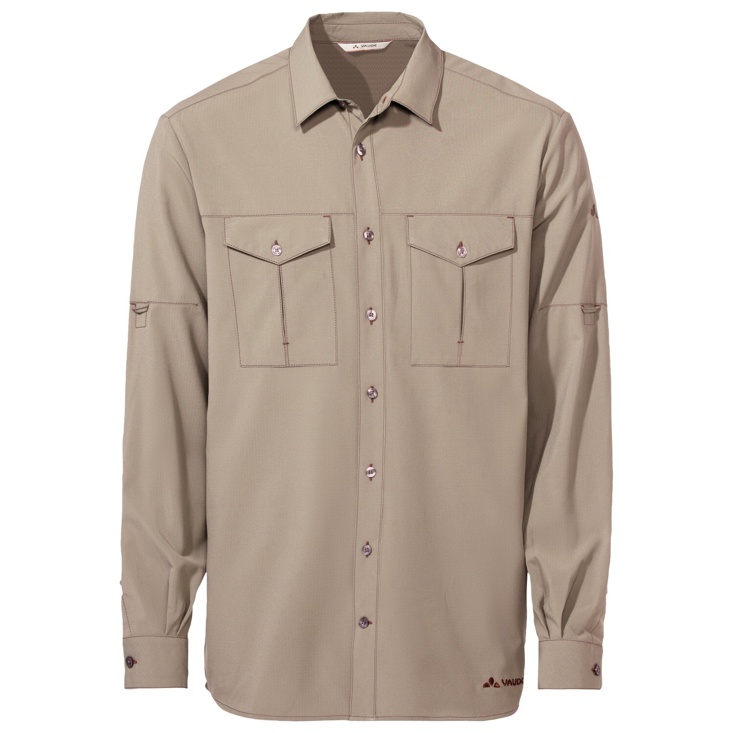 

Рубашка Vaude Rosemoor L/S Shirt II, цвет Linen Uni