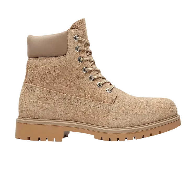 Водонепроницаемые ботинки Timberland 6 Inch из натуральной замши, tan