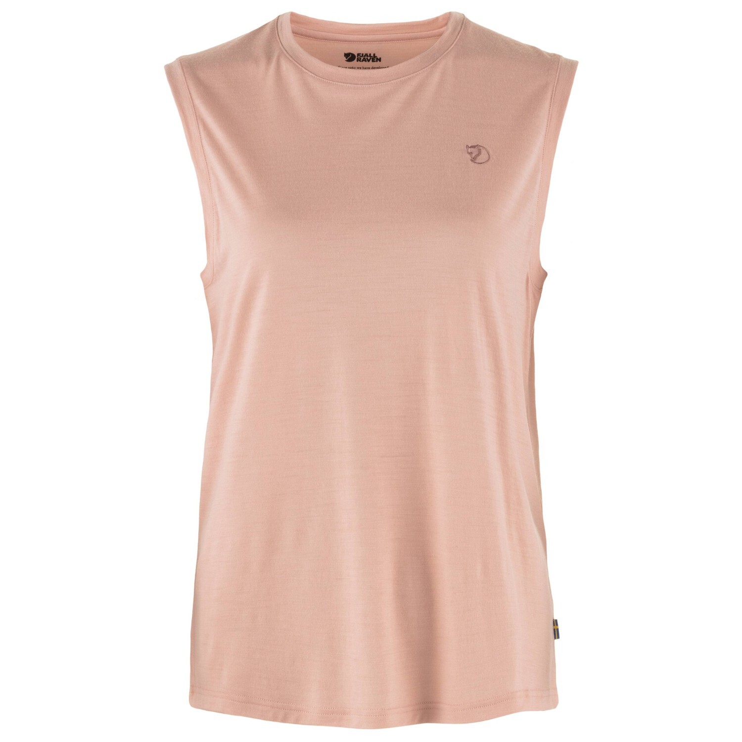 

Рубашка из мериноса Fjällräven Women's Abisko Wool Tank Top, цвет Chalk Rose