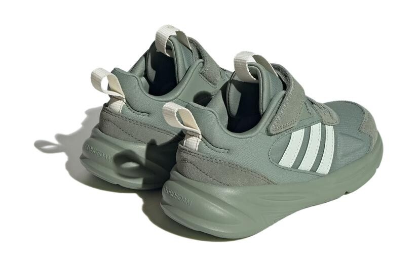 Кроссовки Ozelle Kids Kids Low-top Dusty Green Adidas Neo, зеленый — фото 4