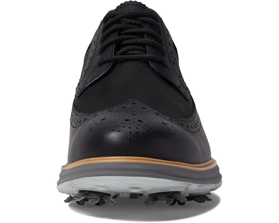 Мужские водонепроницаемые кроссовки для гольфа Cole Haan Originalgrand, черные, натуральные, GAL230 Cole Haan, черный — фото 4