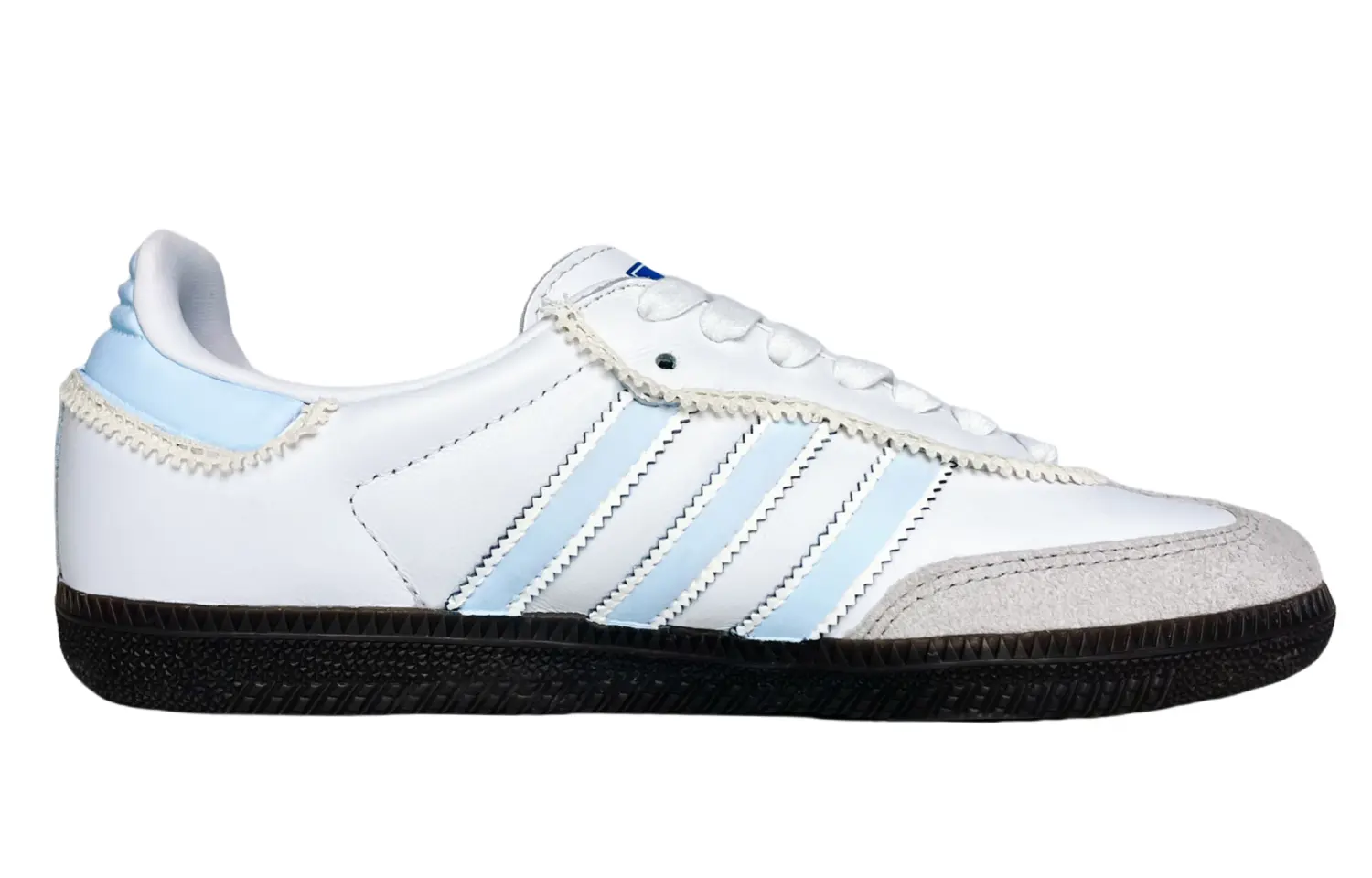 

Кроссовки adidas originals Samba Series Skateboarding Shoes Unisex Low-top White/blue/gray, голубой