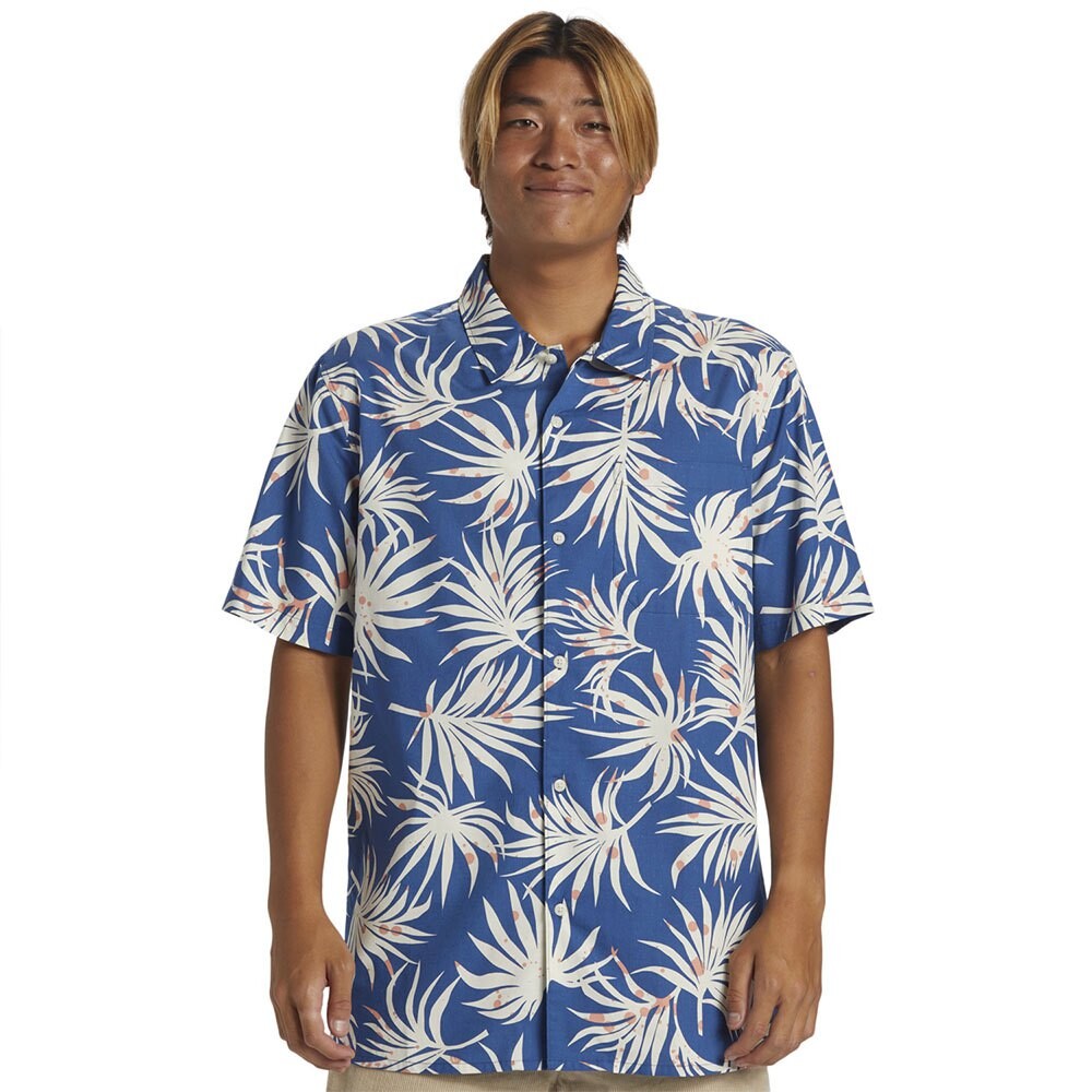 

Рубашка с коротким рукавом Quiksilver Beach Club Casu, синий