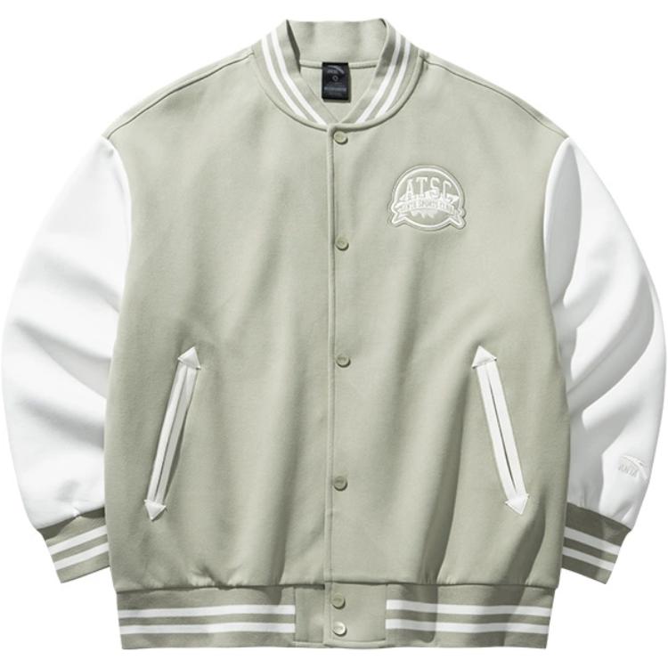 

Куртка Anta Sports Life Collection Jackets Coats Men's Evergreen Green/Ivory White
