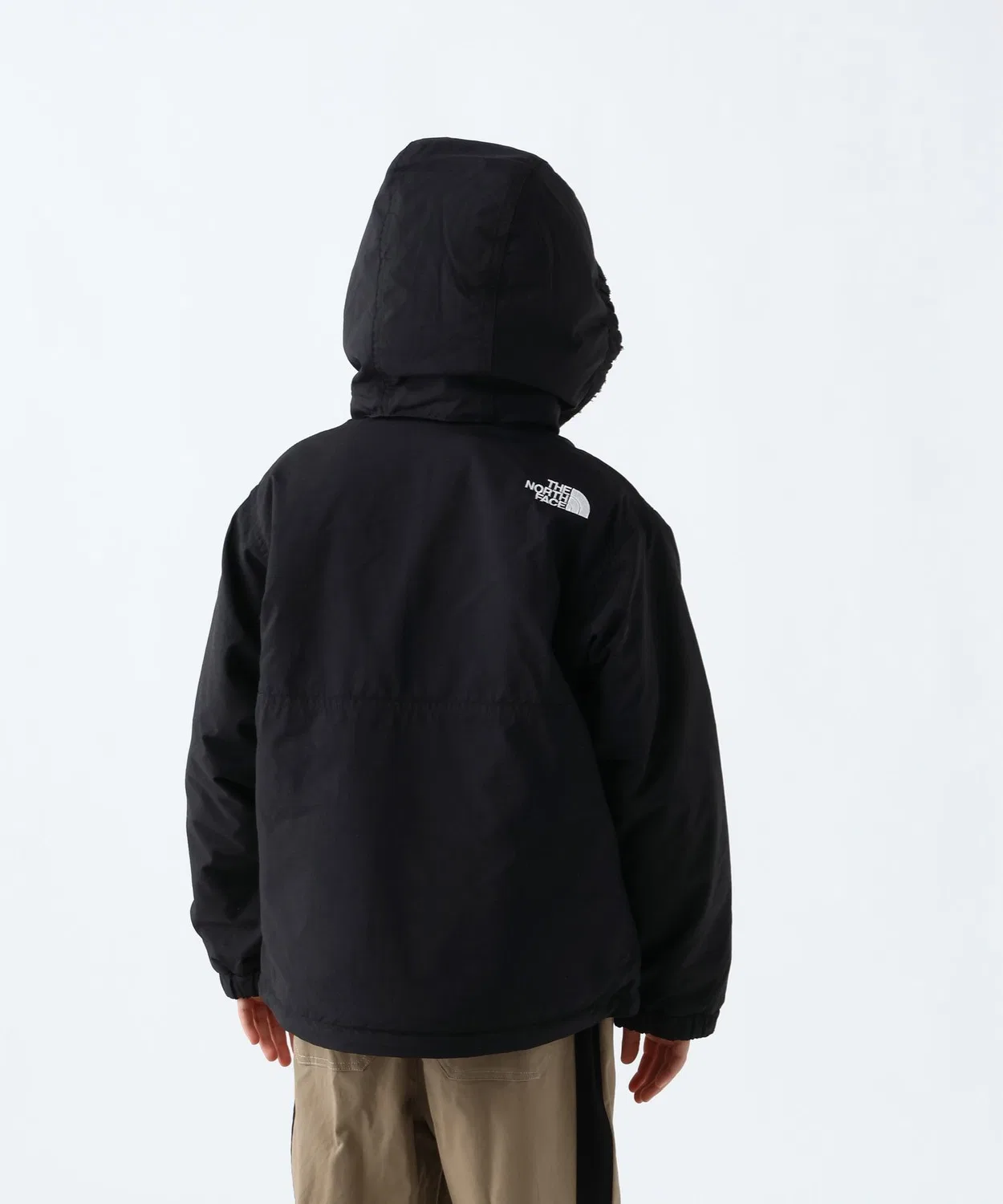 Куртка детская THE NORTH FACE Compact Nomad с капюшоном, розовая — фото 4