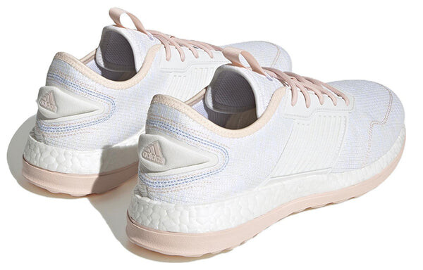 Кроссовки (WMNS) Adidas ZG Boost Running Shoes 'White Pink', белый — фото 4