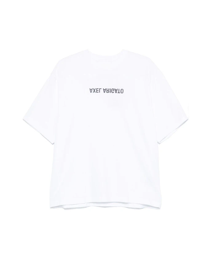 

Искаженная футболка Axel Arigato, белый