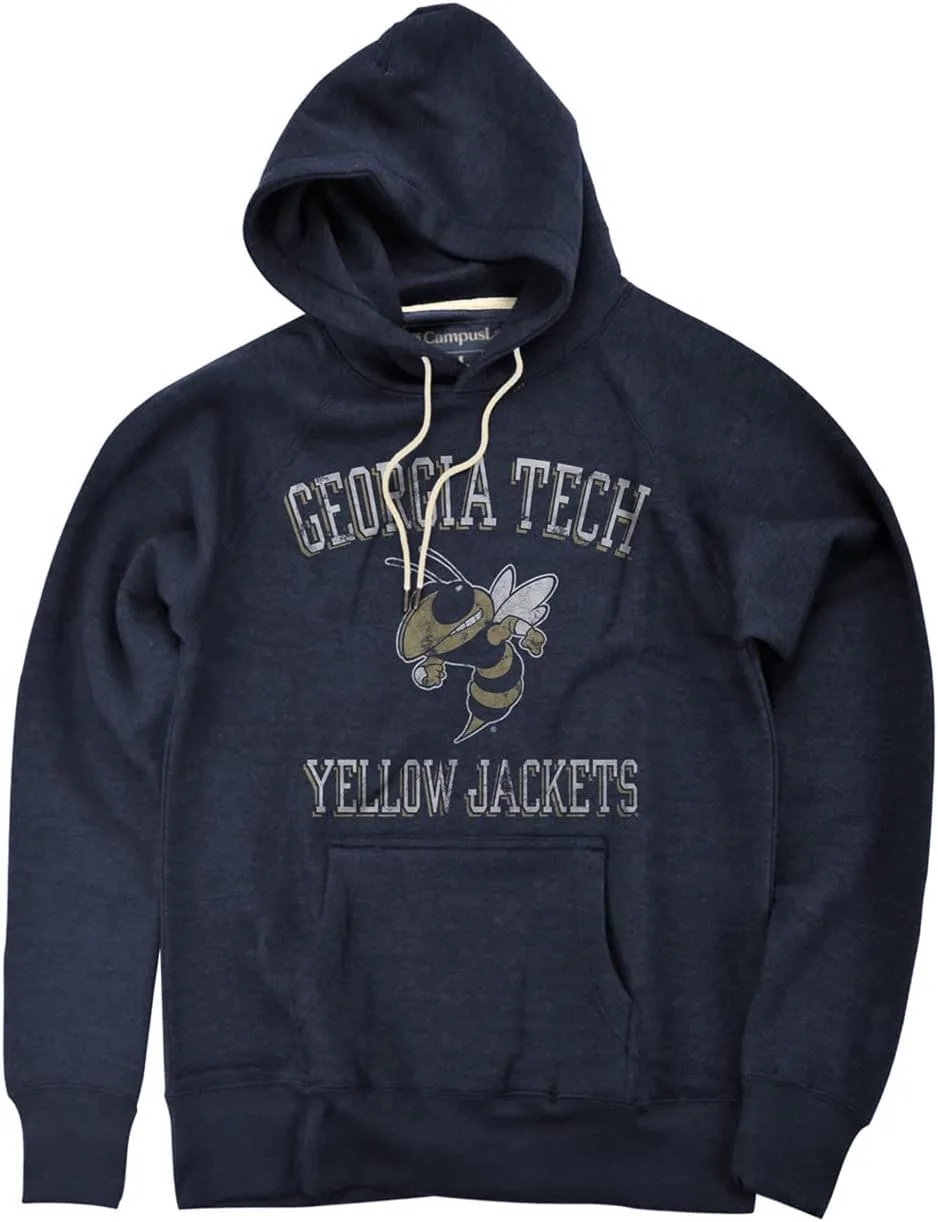 

Толстовка Campus Lab Collegiate Classic Distressed Unisex Adult Slim Fit