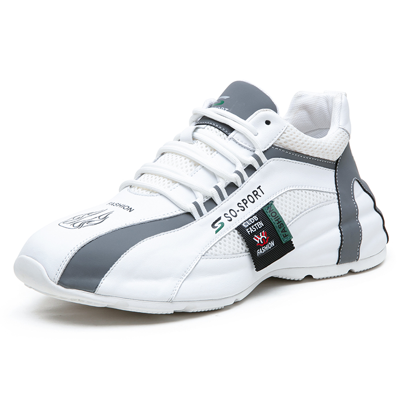 

Износостойкие низкие повседневные туфли для мужчин Ignition, White Gray