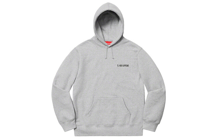 

Толстовка унисекс Supreme, серый