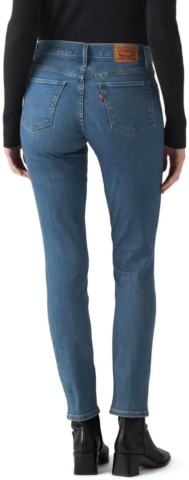 Джинсы, skinny, Levi's, средний индиго — фото 2