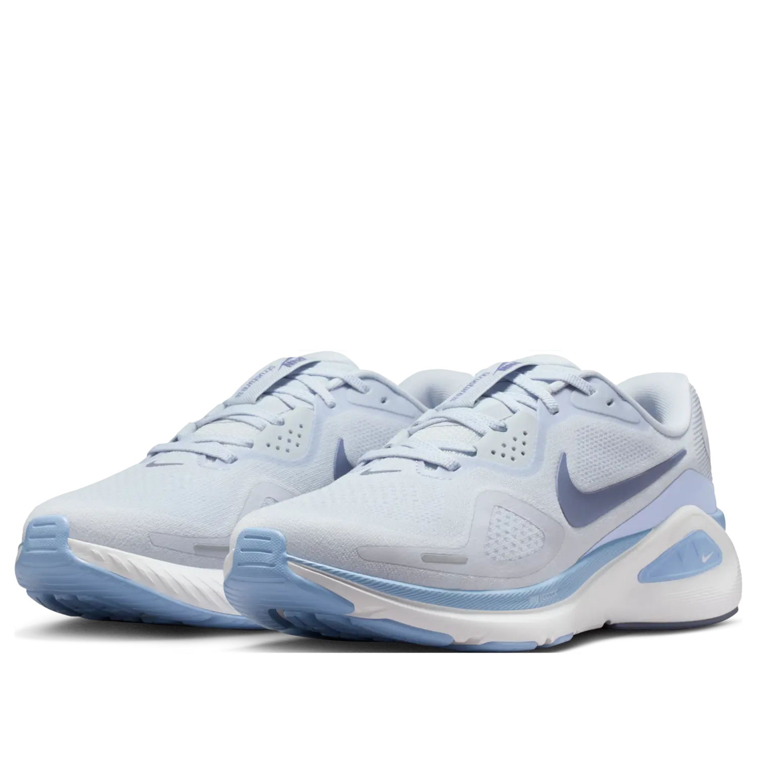 Кроссовки (WMNS) Nike Structure 26 E-Wide 'Football Grey Aluminium White' — фото 3
