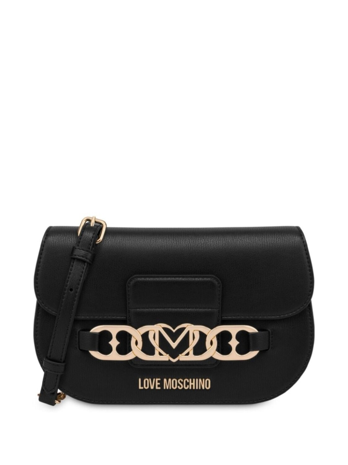 

Love Moschino сумка через плечо с цепочкой, черный