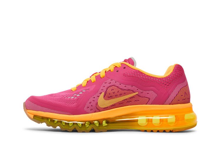 Кроссовки Nike Air Max 2014 GS, Vivid Pink Atomic Mango — фото 3