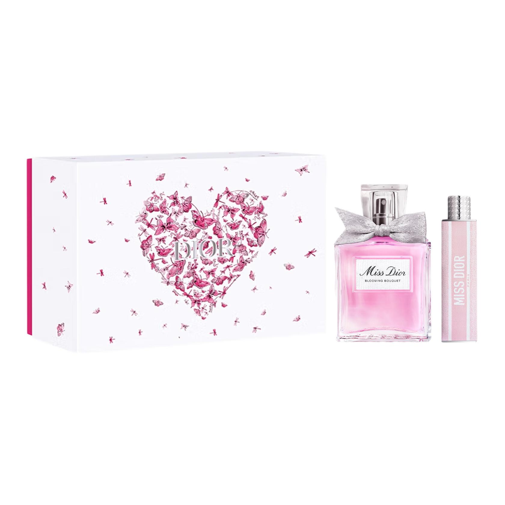 

Флорал бокс лимитированная коллекция парфюмерных наборов туалетная вода роза пион 30 мл + 3,2 г DIOR