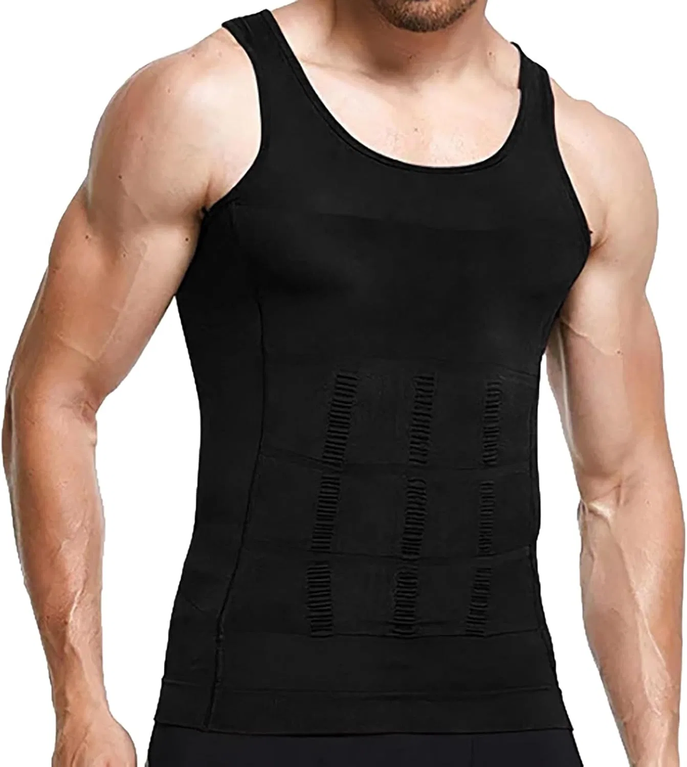 Мужская компрессионная майка Quick Dry, Black