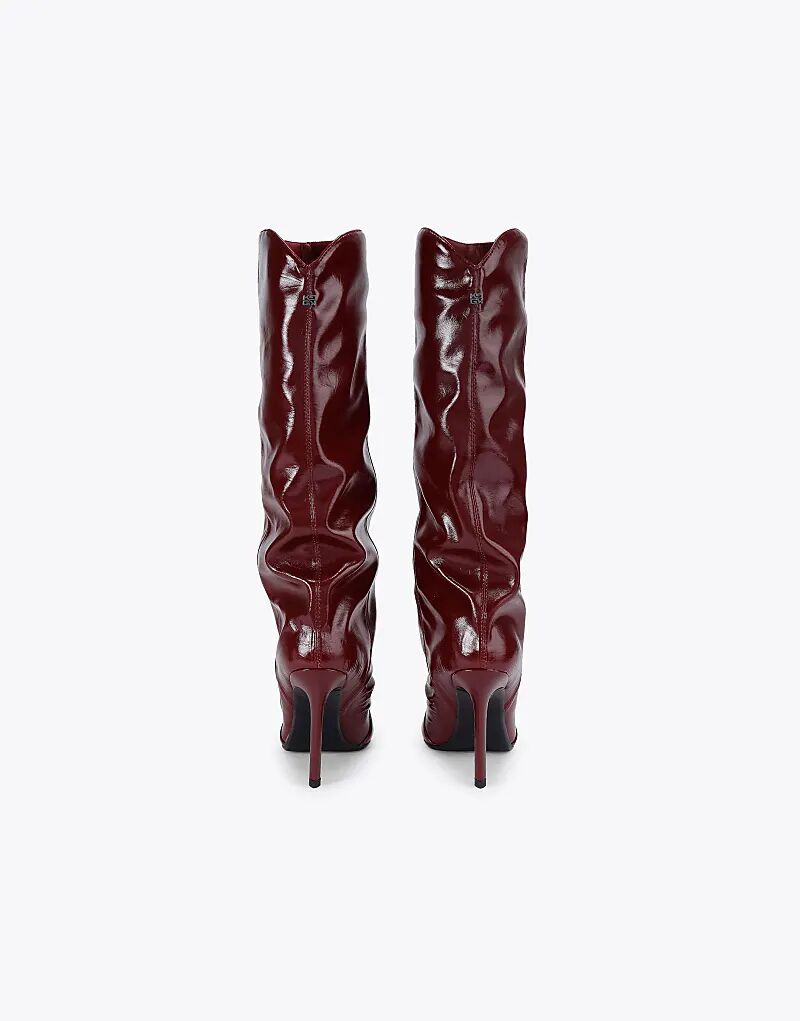 Сапоги KG Kurt Geiger Frenchy цвета вина — фото 4