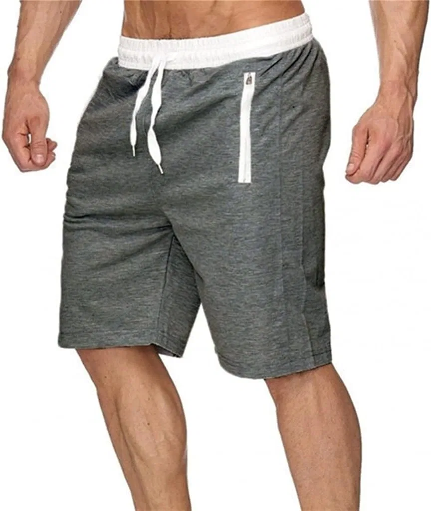 Спортивные шорты Slim Fit из хлопка, черный — фото 2