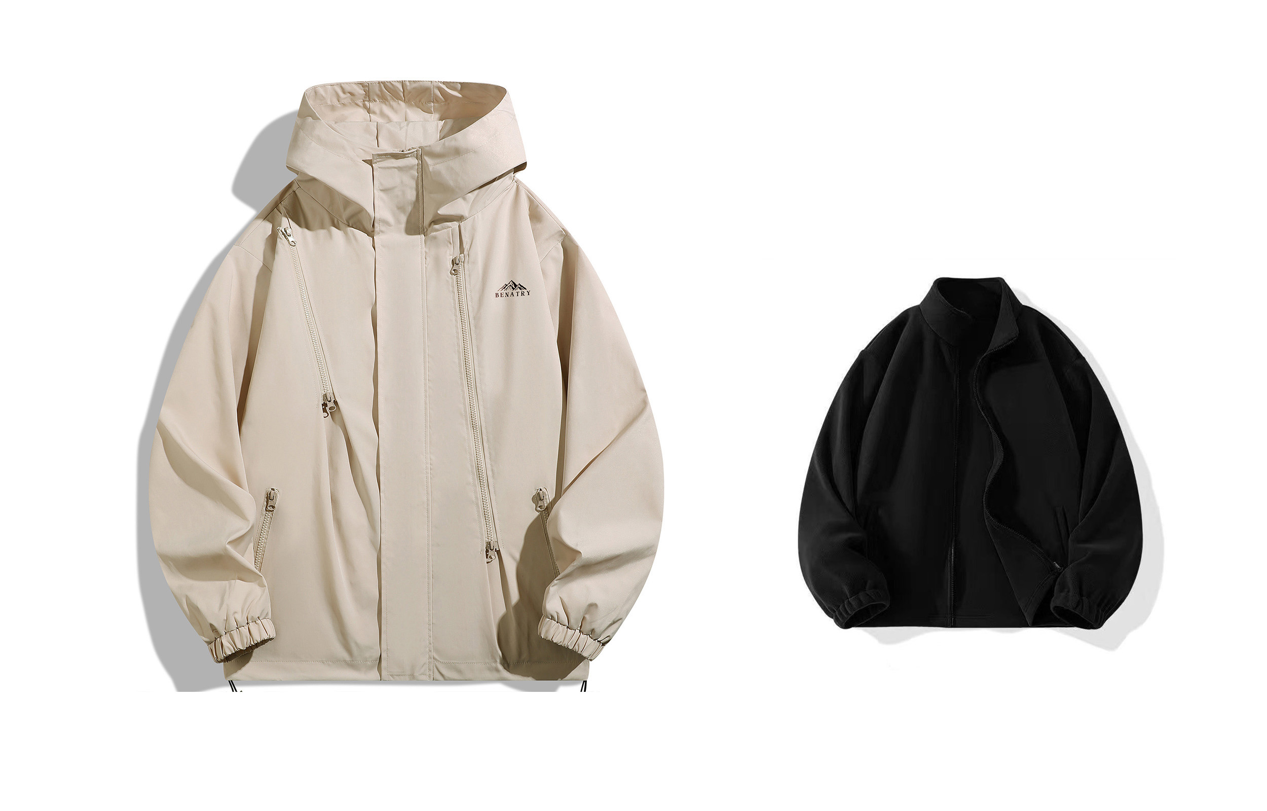 

BENATRY Куртка Unisex, Khaki (with Liner)