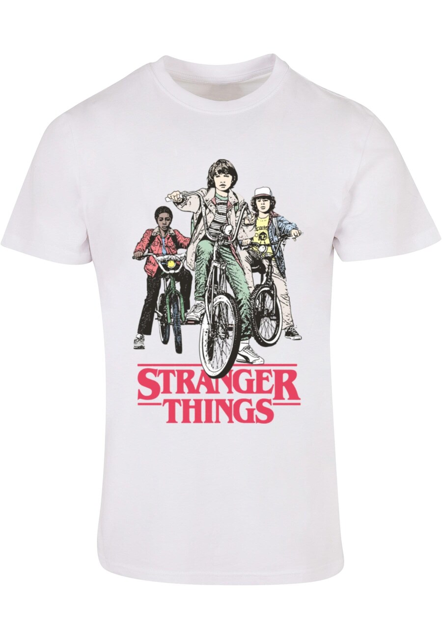 

Рубашка ABSOLUTE CULT Stranger Things - Retro Bikers, белый