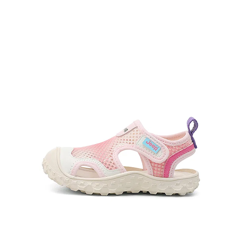 Детские сандалии slip resistant anti kick Jeep, Candy Pink/Purple