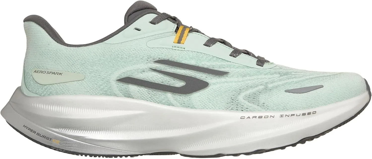 Мужские кроссовки Skechers Go Run Ride 12, Green (Sage) — фото 4