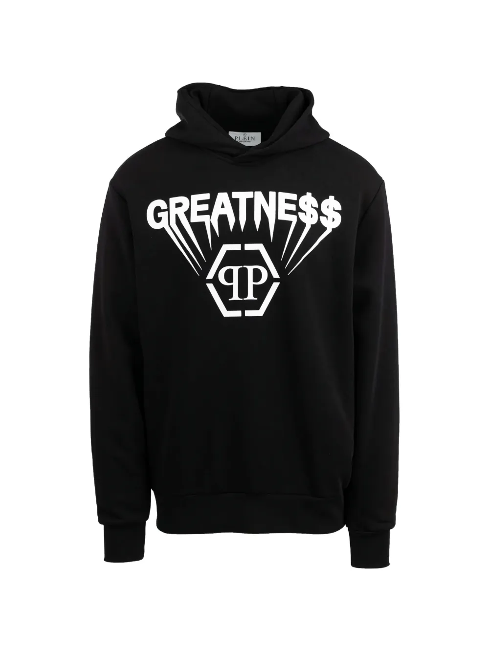 

Худи с принтом Philipp Plein, черный