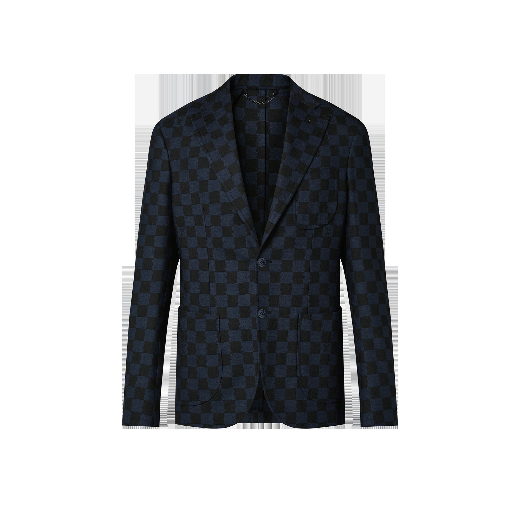

Куртка из смеси шерсти и шерсти Napolitana Louis Vuitton, синий